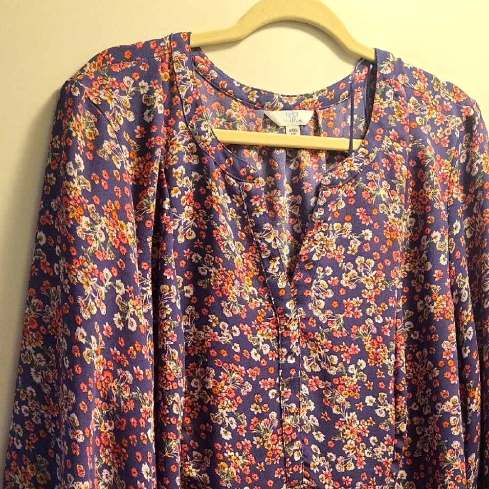 Floral Print Blouse